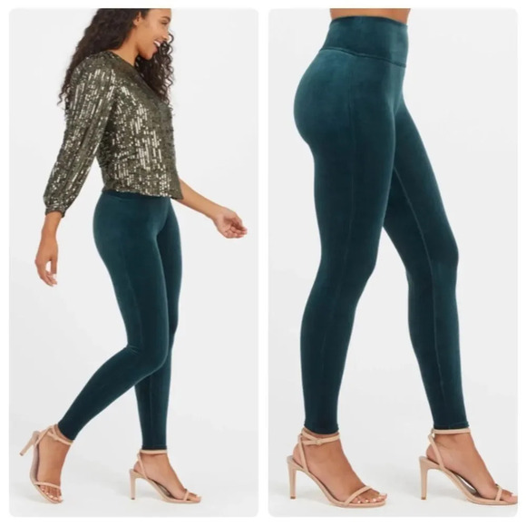 Spanx Velvet Leggings